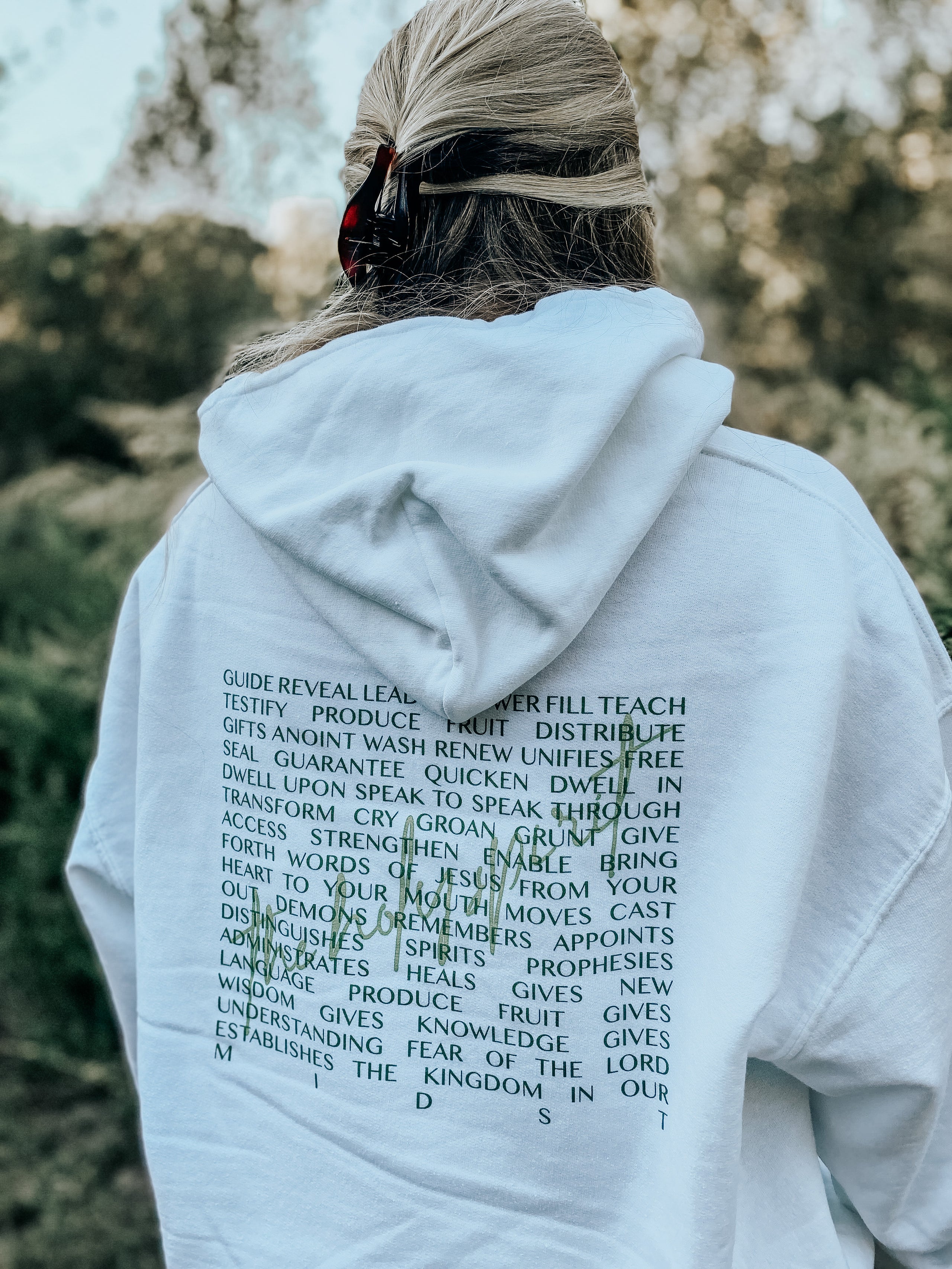 The Holy Spirit Hoodie Follow the Son